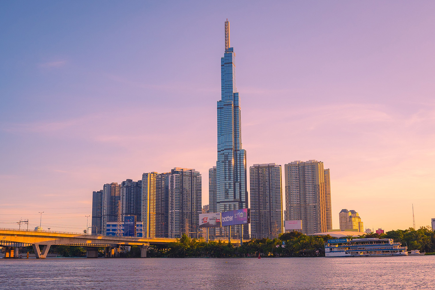 胡志明市城市天际线